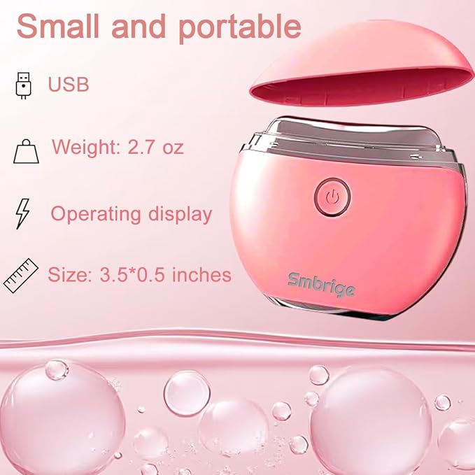 Face Massager Tool 4 Color Modes Red Light Therapy for Face Neck Skin Care at Home ,Gua Sha Facial Tools, Pink