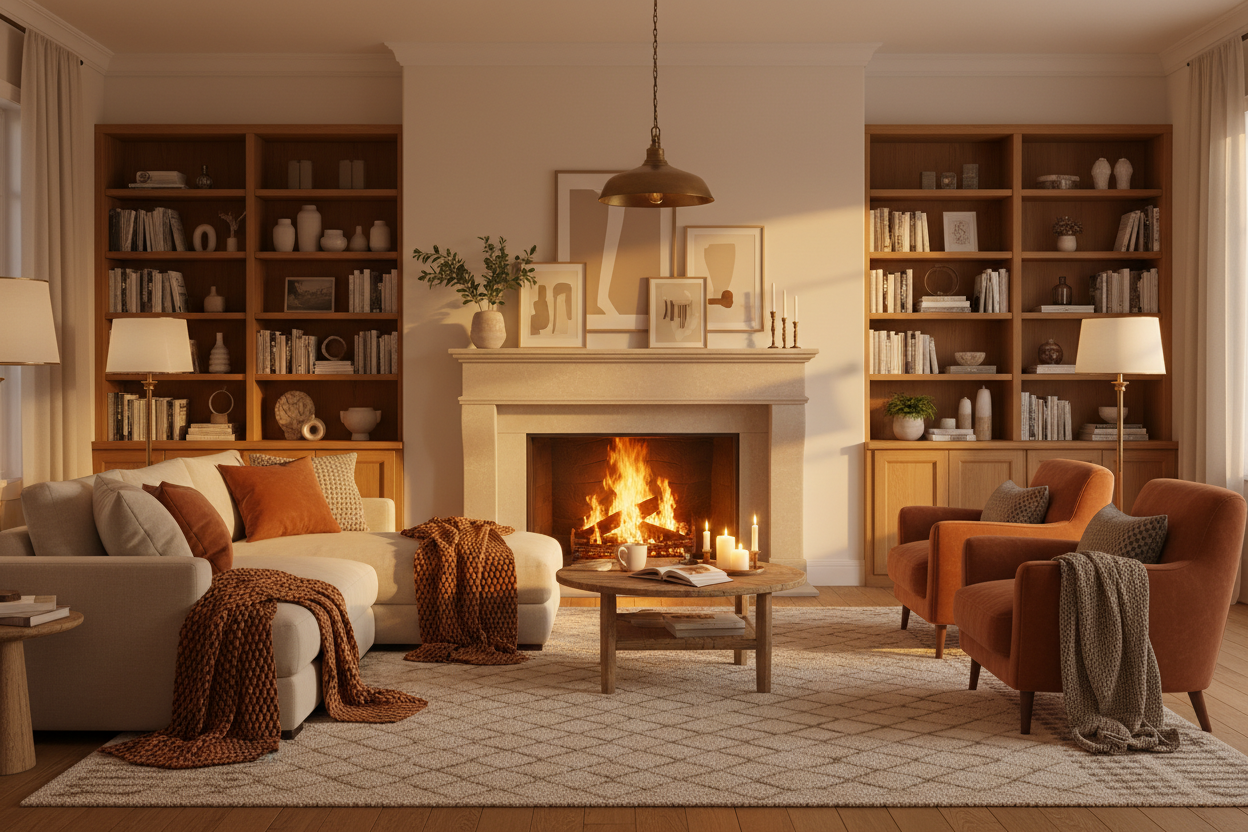 The Secret Behind Cozy Living Rooms People Never Want to Leave