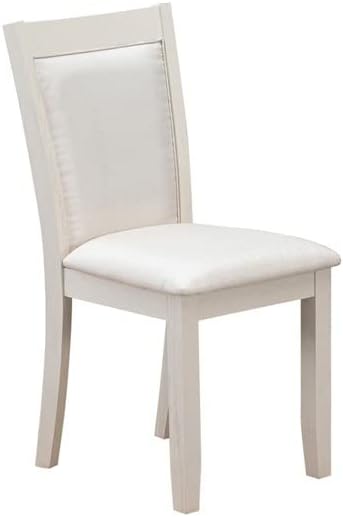 East West Furniture X097MZ001-6 6 Piece Kitchen Table Set Contains a Rectangle Dining Table with X-Legs and 4 Cream Linen Fabric Upholstered Chairs with a Bench, 40x72 Inch, Multi-Color