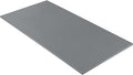 Kaboon 45.67"x23.62" Universal Table Top, Solid One-Piece Desktop, Reversible Melamine Countertop, Double Desks, L-Desk DIY,Gray