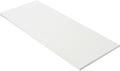 Kaboon 55x20 inch White Table Top, One-Piece Desktop, Reversible Laminate Countertop, Double Desks, L-Desk DIY