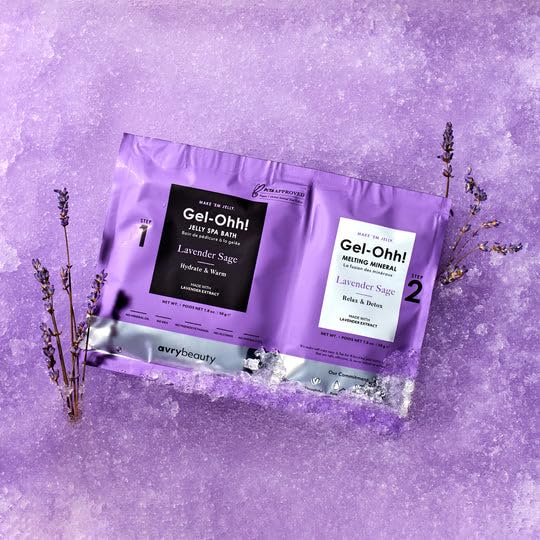 AvryBeauty Gel-Ohh Jelly Spa - Lavender, 1 ct.
