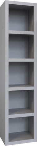 Oakland Living Grey 84-in Tall Wooden Bookcase Shelf