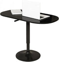 Adjustable Height Couch Side Table, 23.5"-31.5" Height Laptop Table for Couch, TV, Reading, Drinks, Working, Black