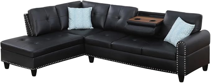 Evan Sectional Sofa for Living Room, Apartment, Bedroom, Office