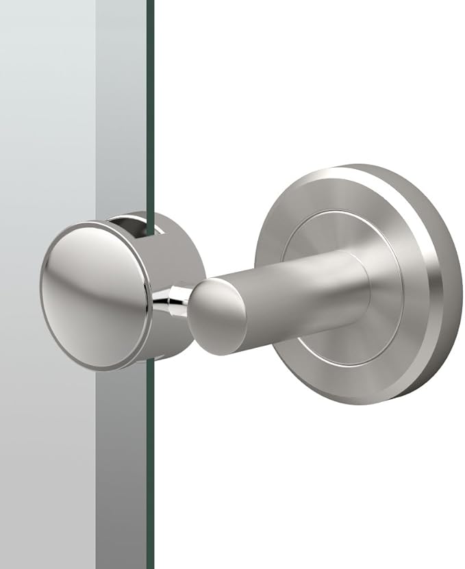 Gatco 4299LG Latitude II Rectangle Mirror,, Satin Nickel, 32 Inch, Frameless Oval