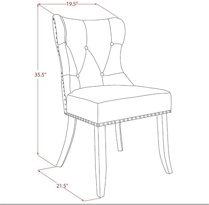 East West Furniture X077SI215-5 5 Piece Kitchen Table & Chairs Set Includes a Rectangle Dining Table with X-Legs and 4 Baby Blue Linen Fabric Parson Chairs, 40x72 Inch, Multi-Color