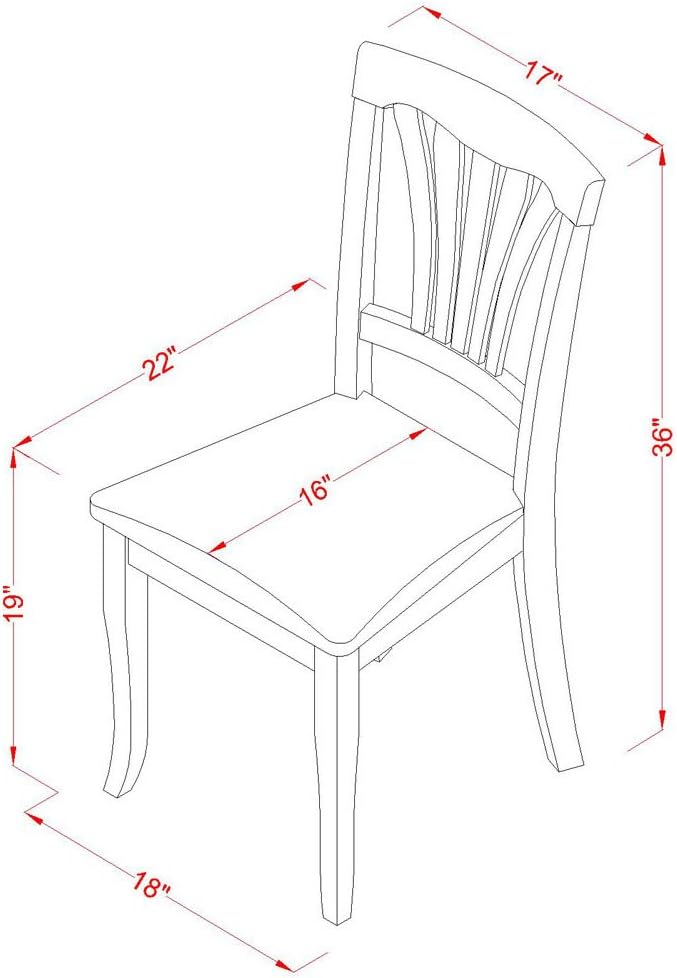 East West Furniture NDAV5-OAK-C 5 Piece Modern Dining Table Set Includes a Rectangle Wooden Table with Dropleaf and 4 Linen Fabric Dining Room Chairs, 30x48 Inch, Oak