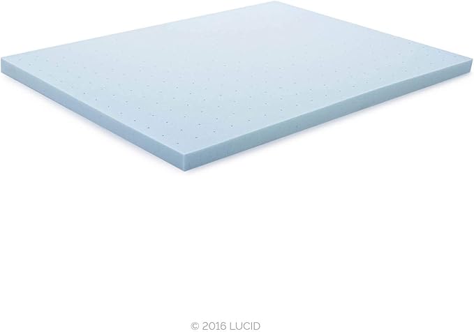 LUCID - LU30FF30GT Lucid 3 Inch Gel Infused Memory Foam Mattress, Full