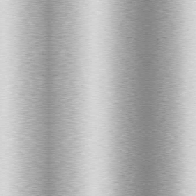 Armen Living Bryant Modern 26" Seat Height Black Faux Leather and Brushed Stainless Steel Metal Swivel Bar Stool for Kitchen Island Counter