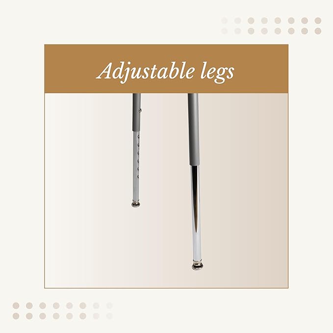 OEF Furnishings (2 Pack Height Adjustable Steel Stools, Grey, 31-39"