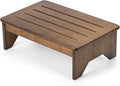 StrongTek Bamboo Step Stool, Wooden Step with Non-Slip Bottom for Safety, Lightweight and Sturdy Footstool for Kitchen, Bedroom, Living Room, Perfect for Adults, Kids, Seniors, and Toddlers (Extended)