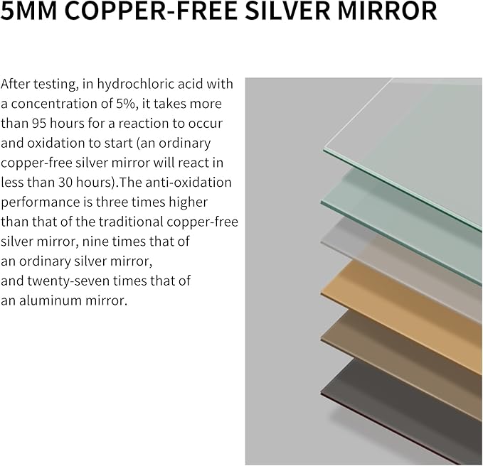 LAIYA 48x24inch Oval Wall Bathroom Mirror with Golden Aluminum Frame,Wall Mounted Oval Vanity Mirrors， Explosion-Proof Glass, Waterproof Design, Easy Installation，Horizontally/Vertically