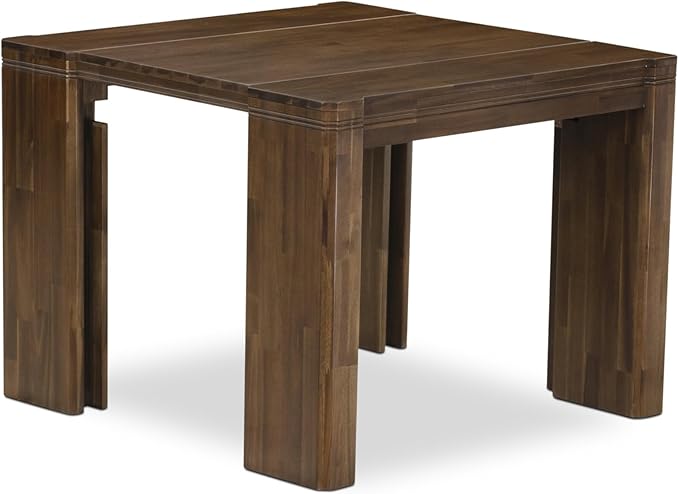 X12SI-008-04 - 13 Pieces Kitchen Dining Table Set includes an Extendable Rectangle Kitchen Table and 12 Dining Chairs, 39x120 Inch, Antique Walnut