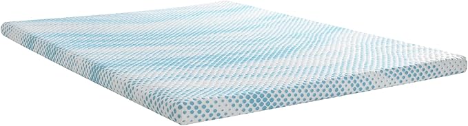 Cool Cloud Supreme 3 Inch Gel Memory Foam King Mattress Topper – Cooling, Ventilated Design for Back and Pressure Relief