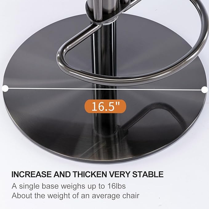 Black Titanium Stainless Steel Bar Stools,Grade Modern Leather Bar Chair with Backrest,Swivel Adjustable Height for Kitchen Counter and Dining Room (Grey Leather-2pcs)