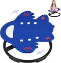 Kids Sensory Swivel Chair, Autism Spinning Chair for Kids Sensory, Autism Sensory Products Sit and Spin 360° Spinning Seat for Autistic ADHD Kids Indoor Outdoor Play (Blue)