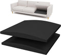 Couch Cushion Support for Sagging Seat, High-Density Curved Foam Sofa Furniture seat Couch Cushions Support Repair, 20"x20" Black Set of 2
