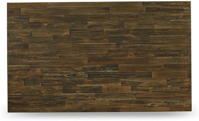 East West Furniture VT076 V-Style Modern Dining Table - a Rectangle Kitchen Table Top with Stylish Legs, 36x60 Inch, Multi-Color