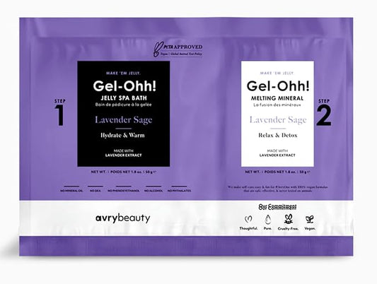 AvryBeauty Gel-Ohh Jelly Spa - Lavender, 1 ct.