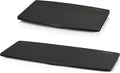 Prosumer's Choice Natural Bamboo TV Swivel Stand for LED/LCD TV, 31 & 21 inch Base Surface Black