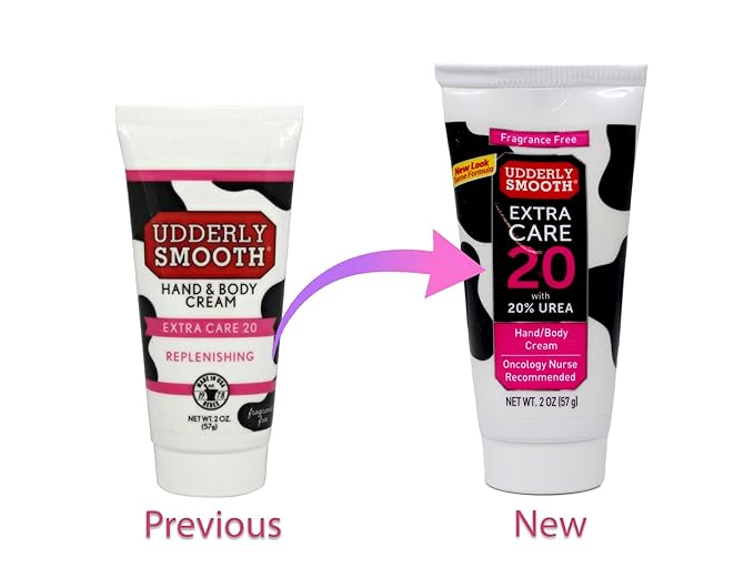 Udderly Smooth Hand & Body, Extra Care 20 Cream 2 oz ( Pack of 12)