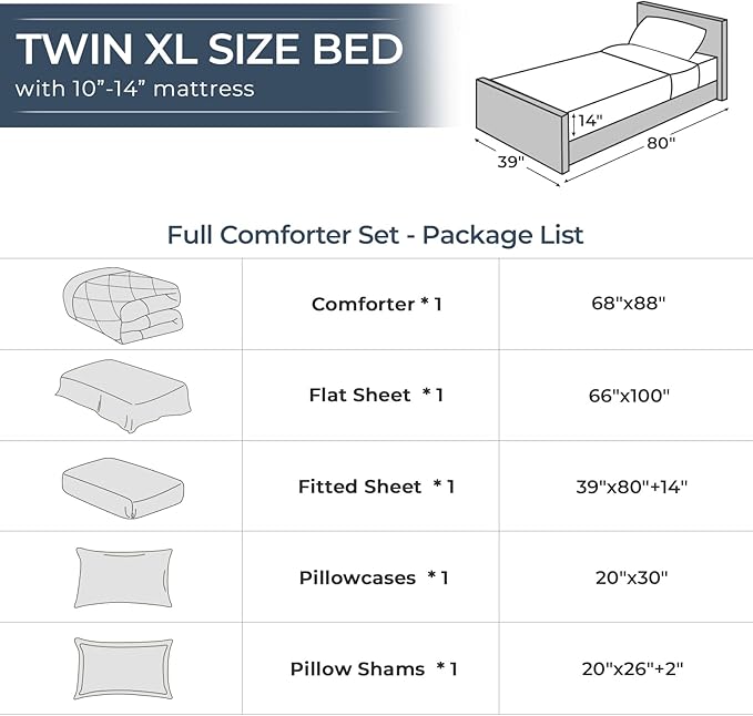 HEVUMYI Hot Pink & Baby Pink Twin-XL Comforter Set - 5-Piece All Season Bed in a Bag Twin-XL, Ultra Soft Bedding Set with Comforter, Flat Sheet, Fitted Sheet, Pillowcases, Pillow Shams