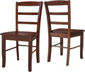 International Concepts Madrid Ladder Back Chair, Espresso