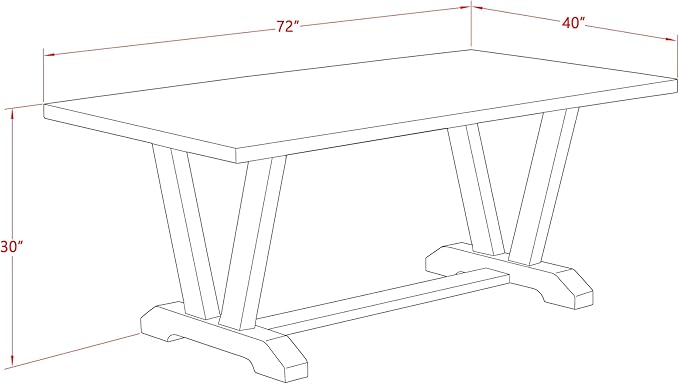 East West Furniture V797MZ748-5 5 Piece Modern Dining Table Set Includes a Rectangle Wooden Table with V-Legs and 4 Coffee Linen Fabric Upholstered Chairs, 40x72 Inch, Multi-Color