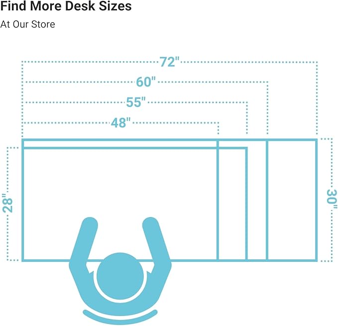 Progressive Desk Stand Up Adjustable Height Electric Standing Desk - 60"x30" Dual Motor, Computer Workstation Table for Home Office - Warm White, White Frame