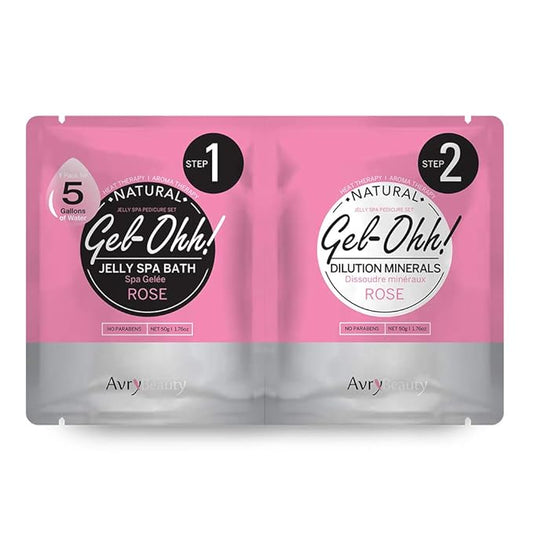 AvryBeauty Gel-Ohh Jelly Spa - Rose, 1 ct.