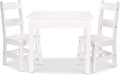 Melissa & Doug Wooden Kids Table & Chairs Set, Montessori, Homeschool Classroom Must Haves, Bedroom Furniture for Boys & Girls 3+