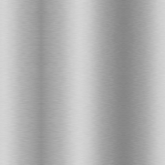 Armen Living Lorin Modern 26" Seat Height Gray Faux Leather and Brushed Stainless Steel Metal Swivel Bar Stool for Kitchen Island Counter