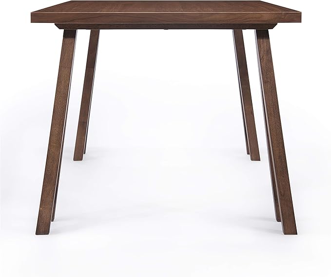 Christopher Knight Home Benson Mid-Century Modern 7 Piece Dining Set, Mint and Walnut