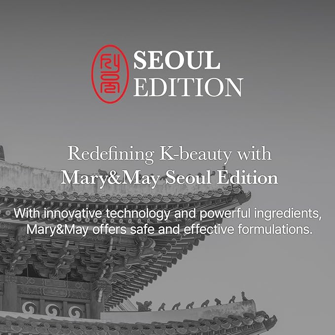 Mary&May SEOUL EDITION Bergamot & Pear Refreshing Hand Cream - Korean Moisturizing Vegan Hand Moisturizer - Refreshing Citrus Scent - Non Greasy Light Gel Cream Texture, 1.69oz.