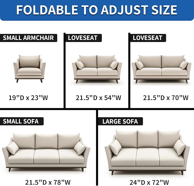 Heavy Duty Sofa Cushion Support Board for Sagging Sofas, 21.5''x 78'' Laminated Wood Sofa Cushion Support Board, Deep Support and Seat Protection