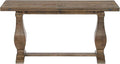 Martin Svensson Home Napa Sofa Console Table, Modular Flip Top Dining or Accent, Solid Natural Wood