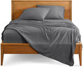 Bare Home Twin Sheet Set - 1800 Ultra-Soft Microfiber Twin Bed Sheets - Double Brushed - Deep Pockets - Easy Fit - Extra Soft - 3 Piece Set - Bedding Sheets & Pillowcases (Twin, Grey)