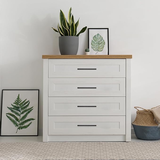 30 Pack Cabinet Handles 5" Hole Center - Curved Cabinet Pulls Oil Rubbed Bronze Drawer Pulls for Kitchen Cupboard Solid Hardware for Dresser Drawer Arch Hardware