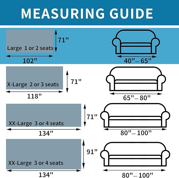 HAOMAIJIA Boho Sofa Covers for 2 Cushion Couch - Pet Friendly Soft Thick Non Slip Cover for Dogs - Washable Sectional L Shape Furniture Protector (Black, 71"x102")