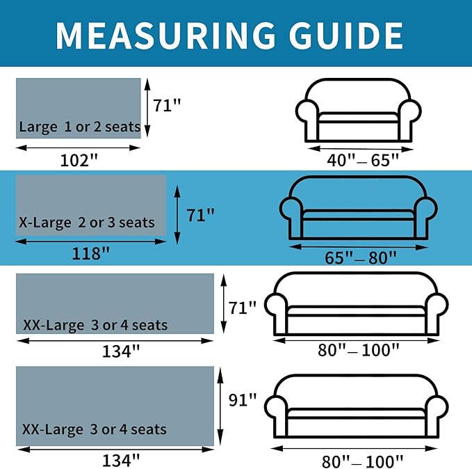 HAOMAIJIA Boho Sofa Covers Couch Covers for 3 Cushion Couch Sofa Pet Friendly Soft Thick Non Slip Couch Cover for Dogs Washable Sectional Couch Covers L Shape Furniture Protecto (XF-Khaki, 71"x118")