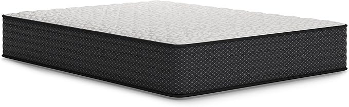 Signature Design by Ashley Limited Edition Firm 12 Inch Hybrid Mattress with Gel Memory Foam and Edge Support for Cool Sleep and Pressure Relief, Twin, Fiberglass Free, Mattress In A Box