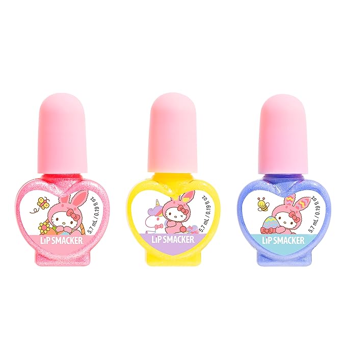 Lip Smacker Easter Nail Polish Trio - Hello Kitty (Pack of 2)