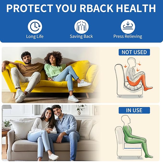 Heavy Duty Sofa Cushion Support Board for Sagging Sofas, 19''x 23'' Laminated Wood Sofa Cushion Support Board, Deep Support and Seat Protection