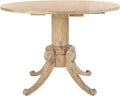 Safavieh Home Forest Traditional Rustic Natural Drop Leaf Dining Table