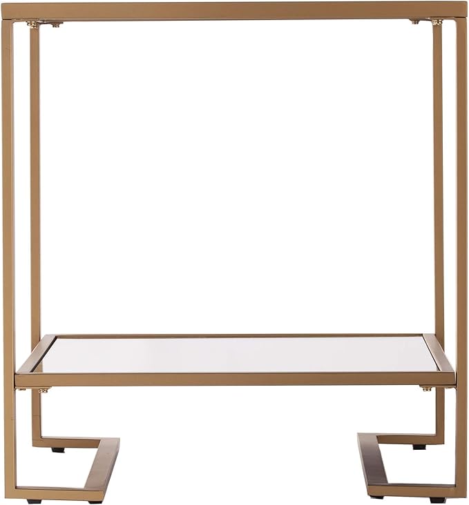 Southern Enterprises Horten End Table, Gold