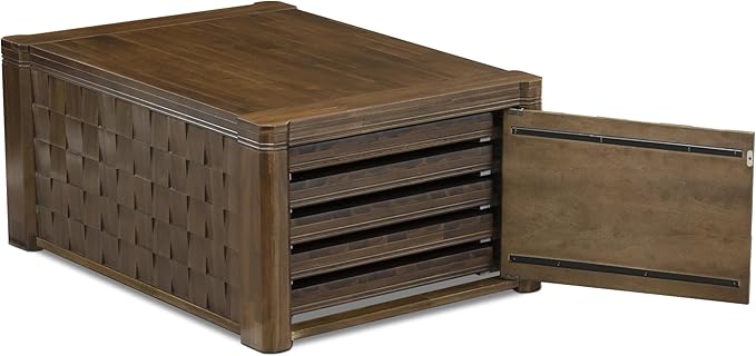 X02DA-2C8-32 6-Pc Dining Table Set includes an Extendable Rectangle Kitchen Table, 1 Coffee Table, 2 Polyester Dining Chairs and 2 Benches, 39x120 Inch, Antique Walnut