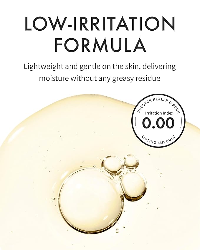 REJURAN® Recover c-PDRN® Lifting Ampoule - High Concentration Original PDRN Serum for Collagen Boost, Deep Hydration, Skin Soothing, Gentle Formula & Intensive Anti-Aging Korean Skincare. (2ml x 14)