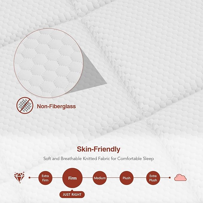 Queen Mattress 14 Inch, Queen Size Mattresses in a Box, Superior Hybrid Bed with Gel Memory Foam for Back & Lumbar Support, Pressure Relief, Zoned Support Pocket Springs, Cooling&Firm Feel