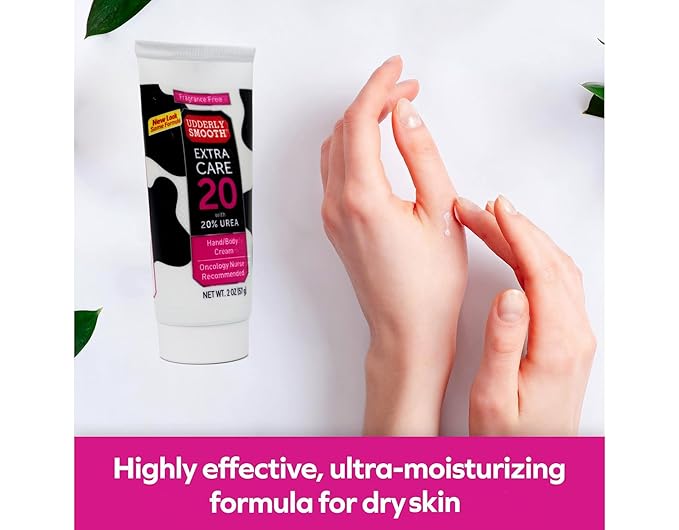Udderly Smooth Hand & Body, Extra Care 20 Cream 2 oz ( Pack of 12)